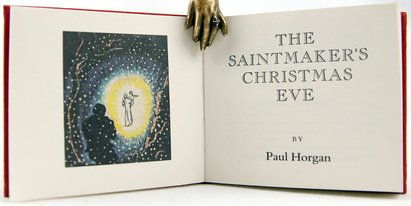 The Saintmaker's Christmas Eve. Title-page spread