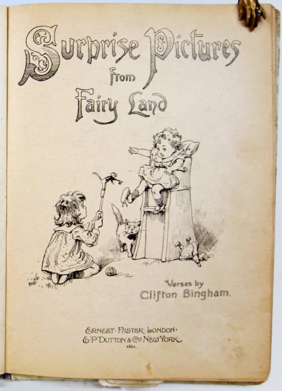 Surprise Pictures from Fairy Land. Title-page spread