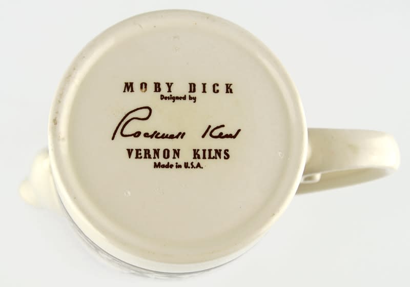 Moby Dick Coffee Pot by Rockwell Kent. Chopmark,