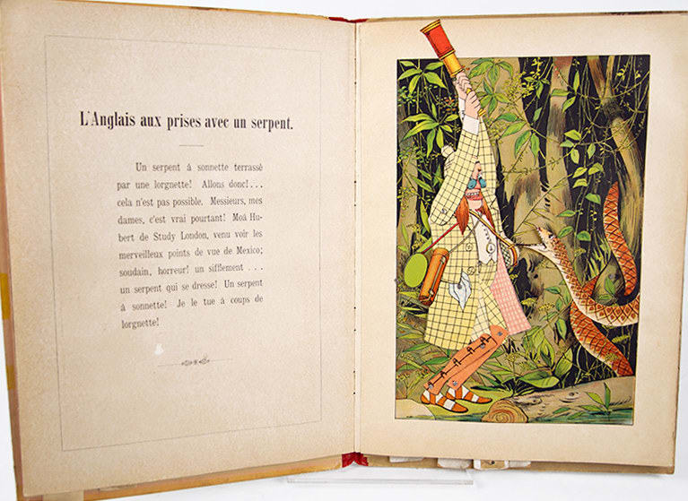 Joies Enfantines by Lothar Meggendorfer. Movable illustration