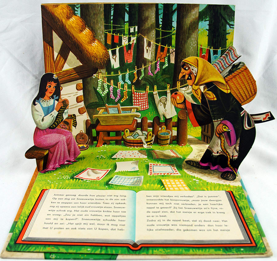 Sneeuwwitje. Pop-up spread