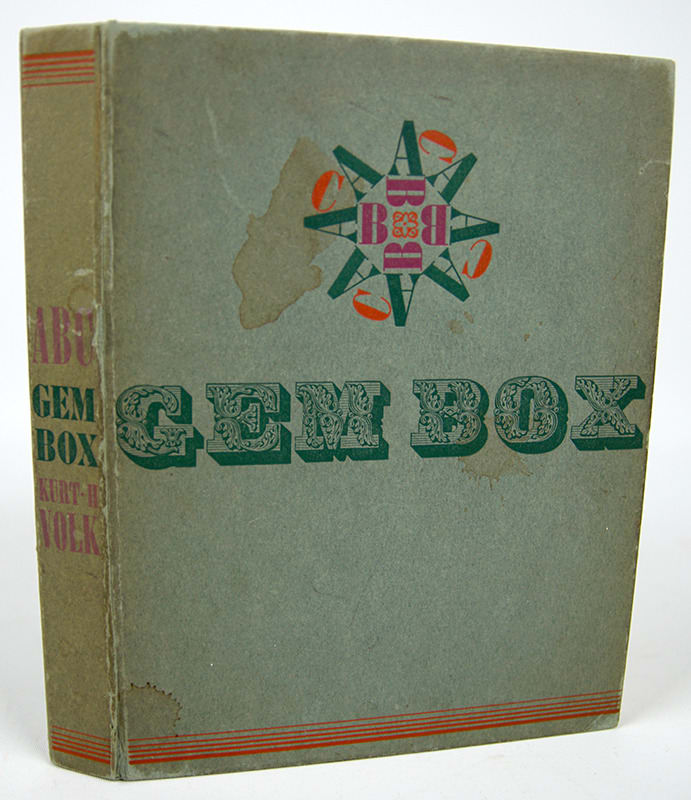 ABC Gem Box by Kurt H. Volk. Box