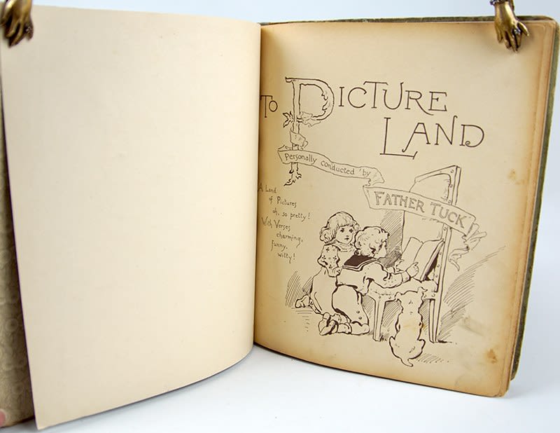 To Picture Land. Title-page spread