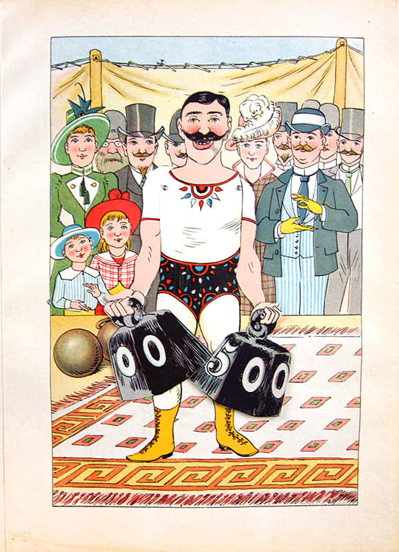 Joies Enfantines by Lothar Meggendorfer. Movable illustration