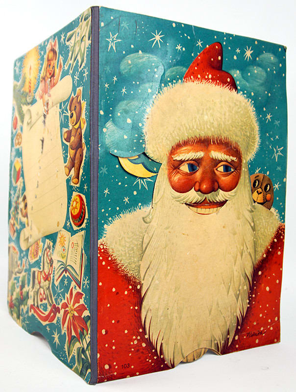 Father Christmas by Vojtech Kubasta. Binding