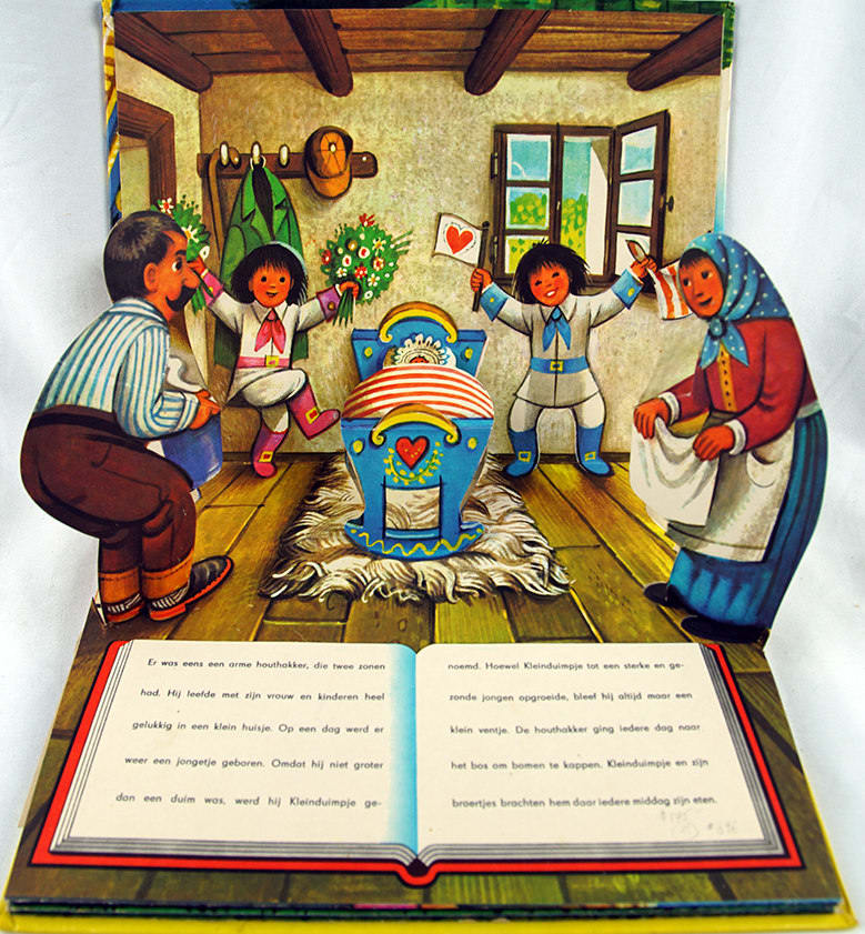 Kleinduimpje. Pop-up spread