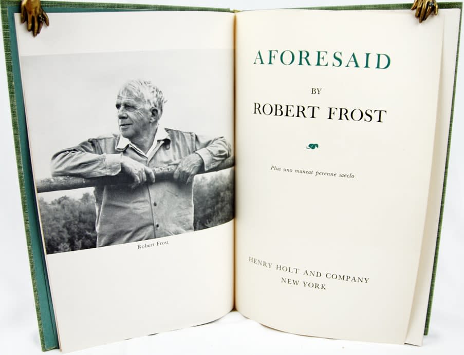 Aforesaid. Title-page spread