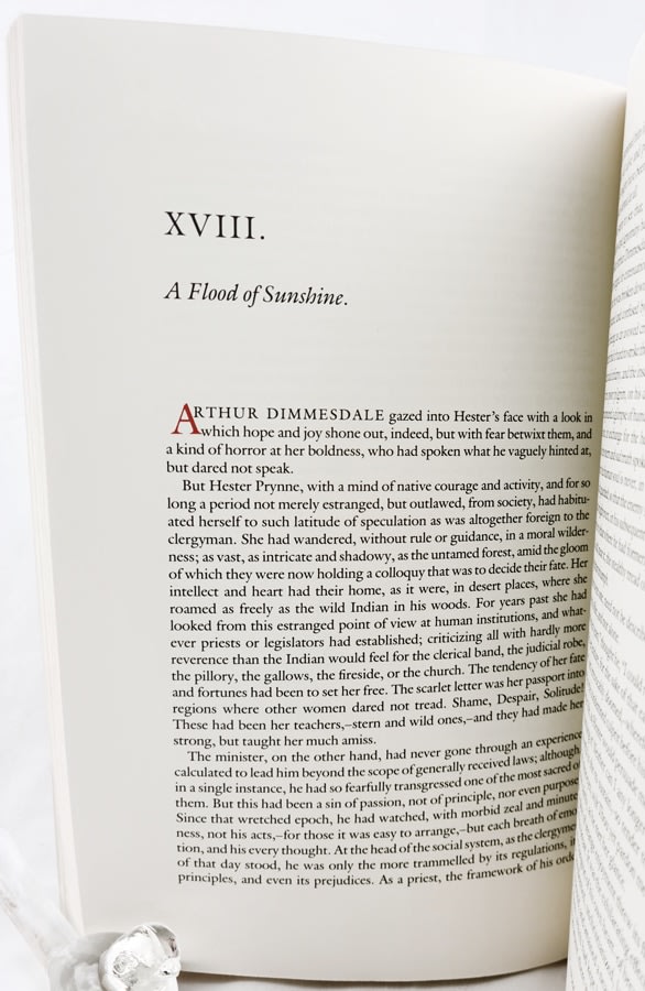 The Scarlet Letter, A Romance. Text page