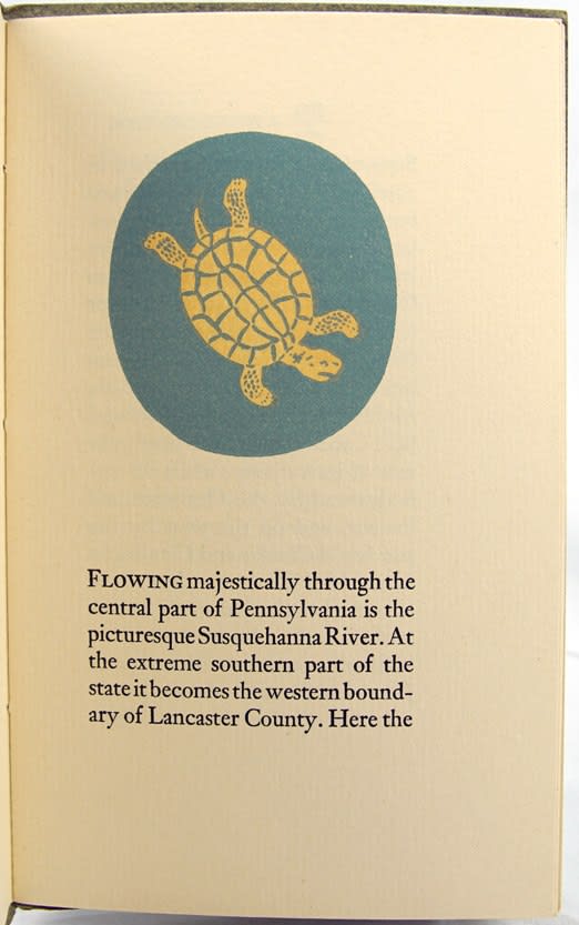 A Note on the Hammer Creek. In the Northern Part of Lancaster County, Pennsylvania. Illustration