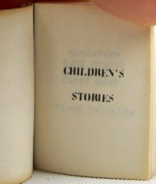 Children's Stories by Carol Wenk. Title page.