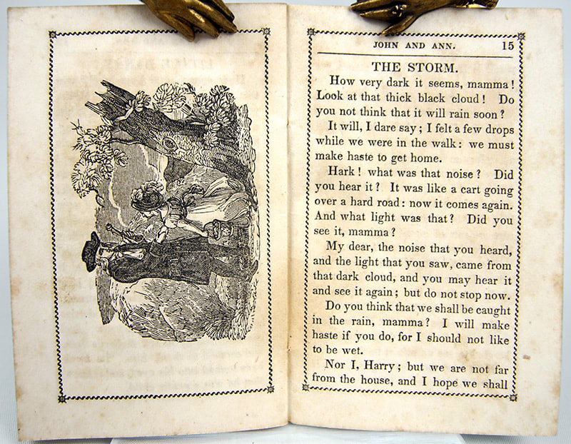 John and Ann. Illustration and text page