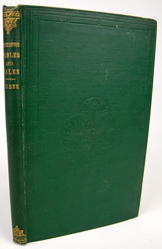 Reynard the Fox in South Africa; or, Hottentot Fables and Tales by W. H. I. Bleek. Binding