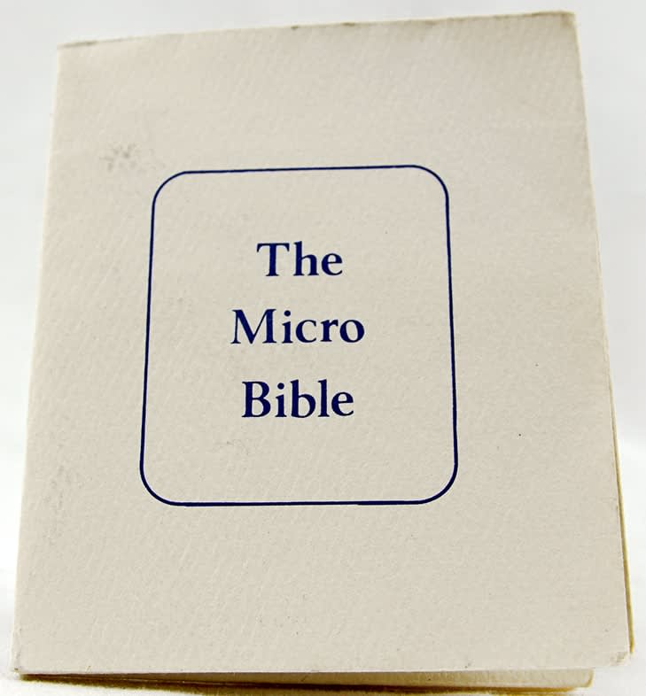 The Micro Bible. Front cover