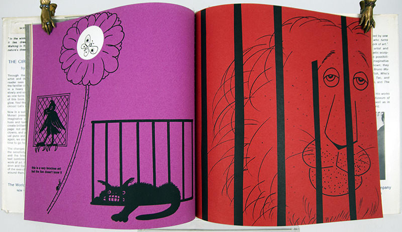 The Circus in the Mist. Illustrated spread