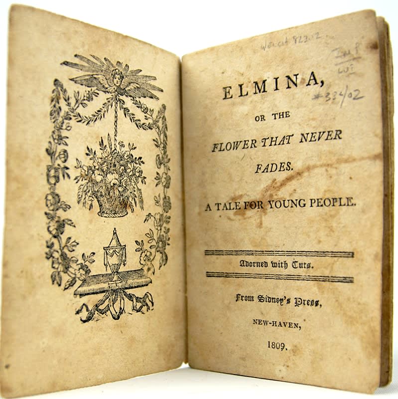 Elmina, or the Flower That Never Fades. Title page.