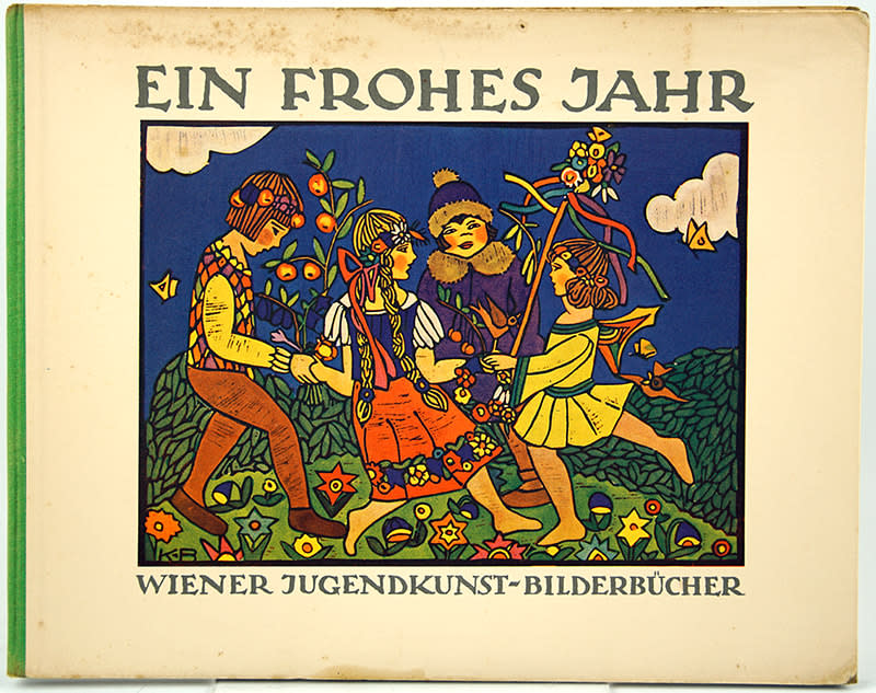 Ein Frohes Jahr by Käthe Berl. Front cover.