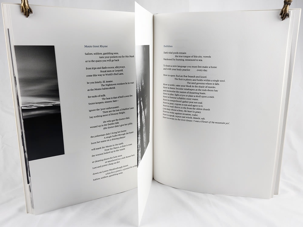 Town. Illustrated text spread