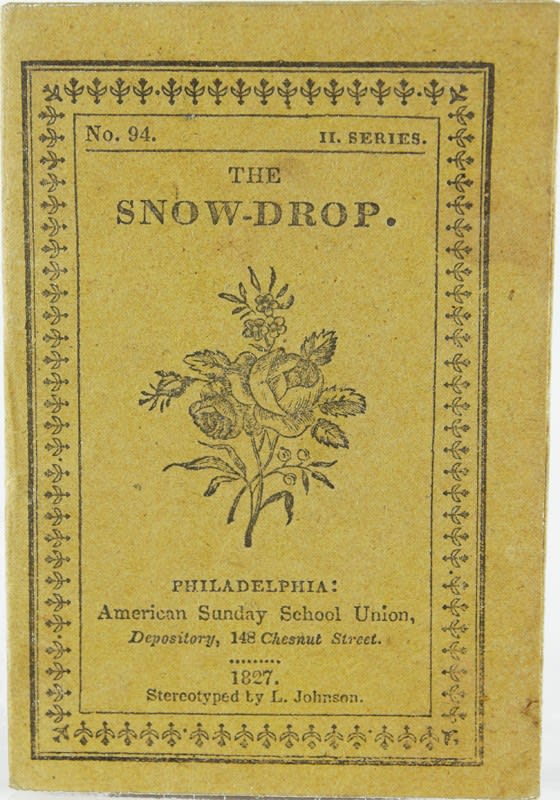 The Snow-Drop. Front cover.