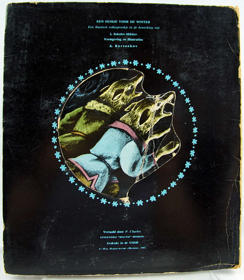 Een Huisje voor de Winter. Back cover