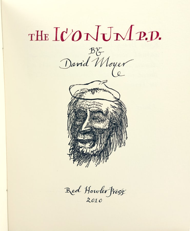 The Iconum P. D. Title page