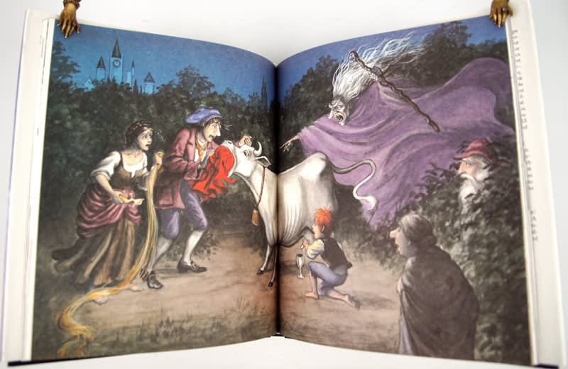 Into the Woods. Illustrated spread
