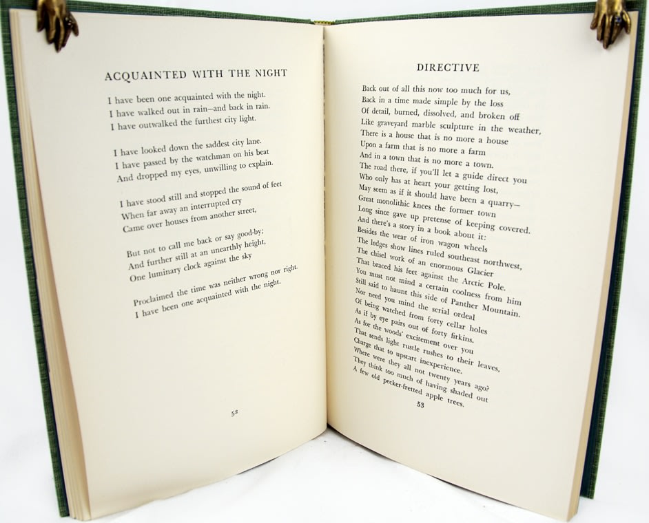 Aforesaid. Text spread