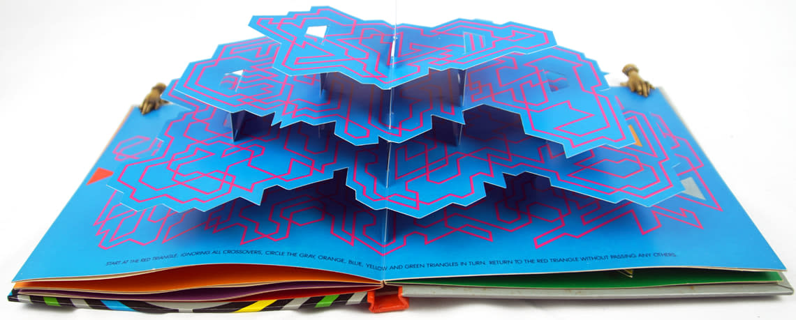 Dimensional Mazes. Pop-up spread