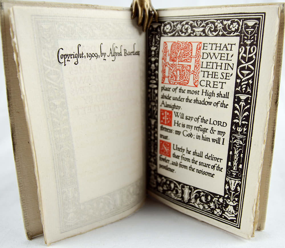 The 91st Psalm. Text page