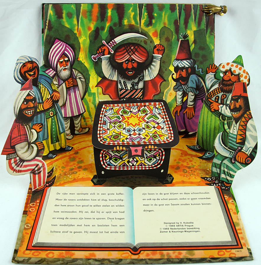 Sesam Open U. Pop-up spread