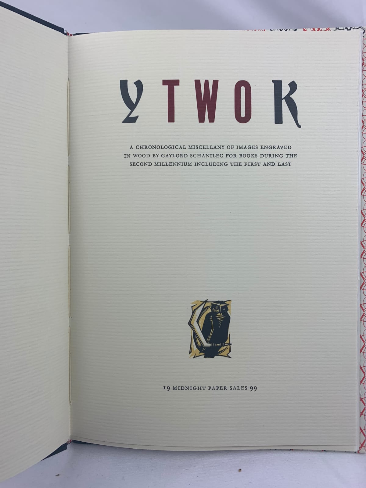 Gaylord Schanilec, YTwoK, 1999