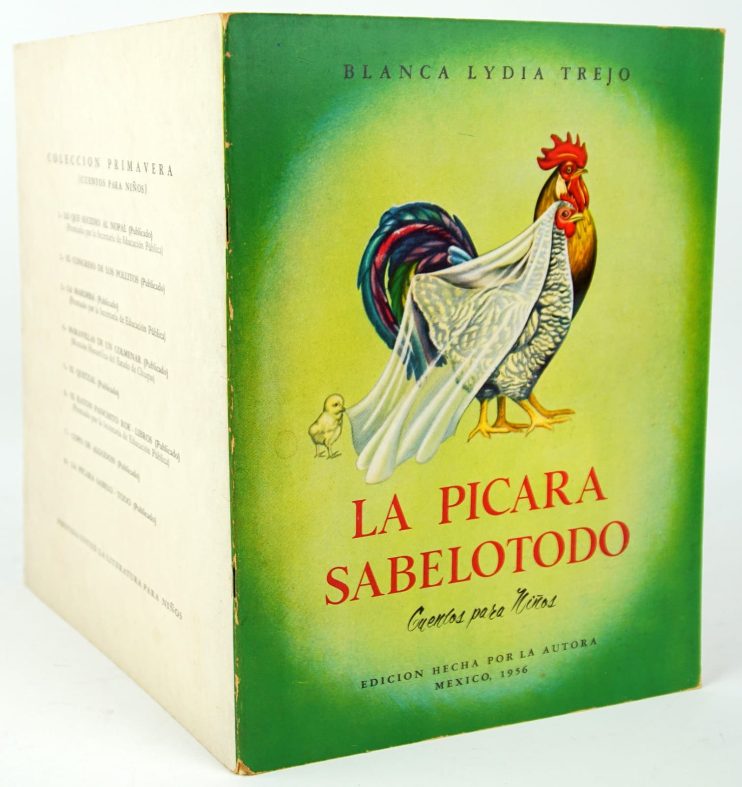 La Picara Sabelotodo by Blanca Lydia Trejo. Front covers