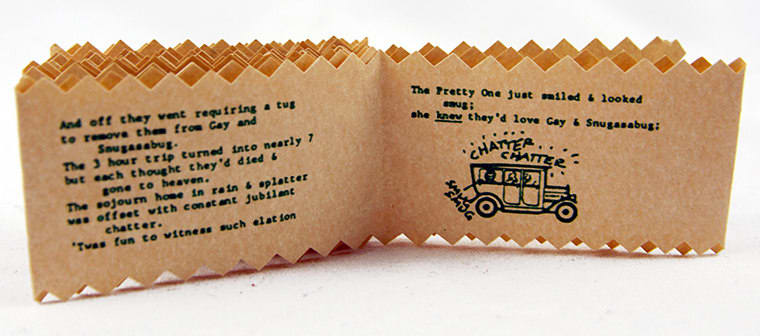 A Gay Day. Text spread