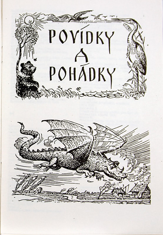 Opus V. K. bibliography of works by Vojtech Kubasta. Illustration