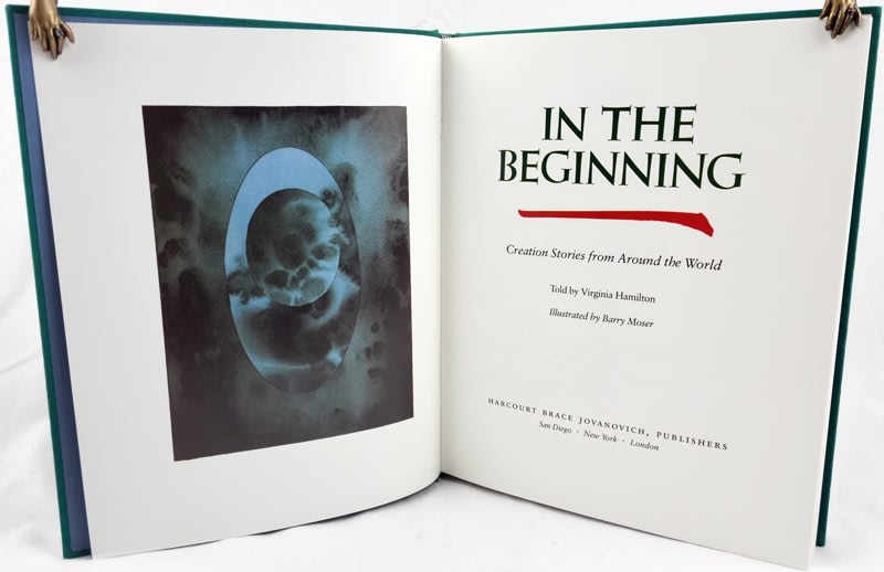In the Beginning. Creation Stories from Around the World. Title-page spread