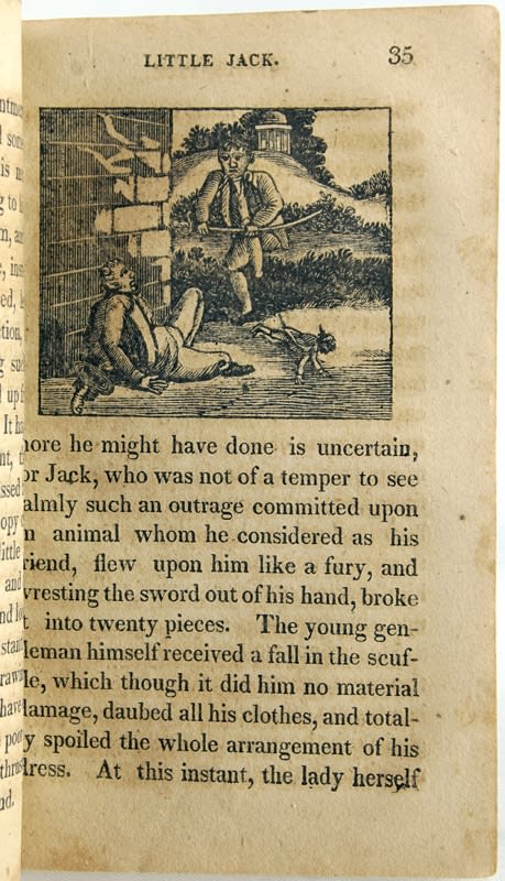 The Forsaken Infant; or, Entertaining History of Little Jack. Interior page.
