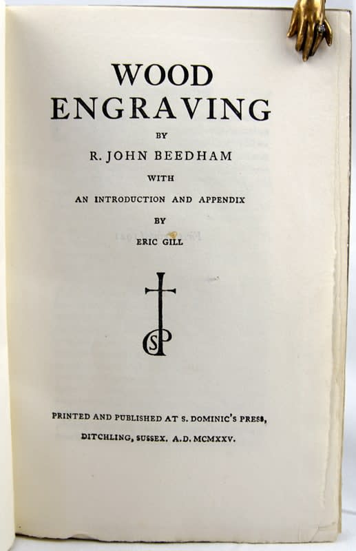Wood Engraving. Title page