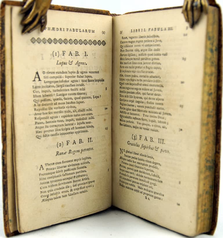 Fabularum Aesopicarum Libri V. Text spread