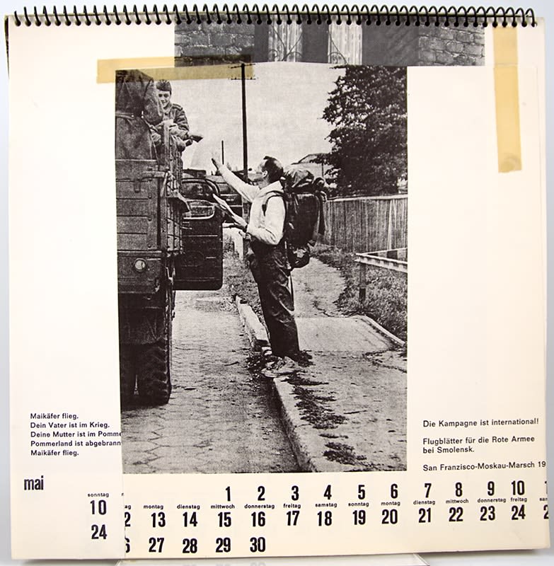 Krieg oder Frieden by Andreas Buro. Interior page.