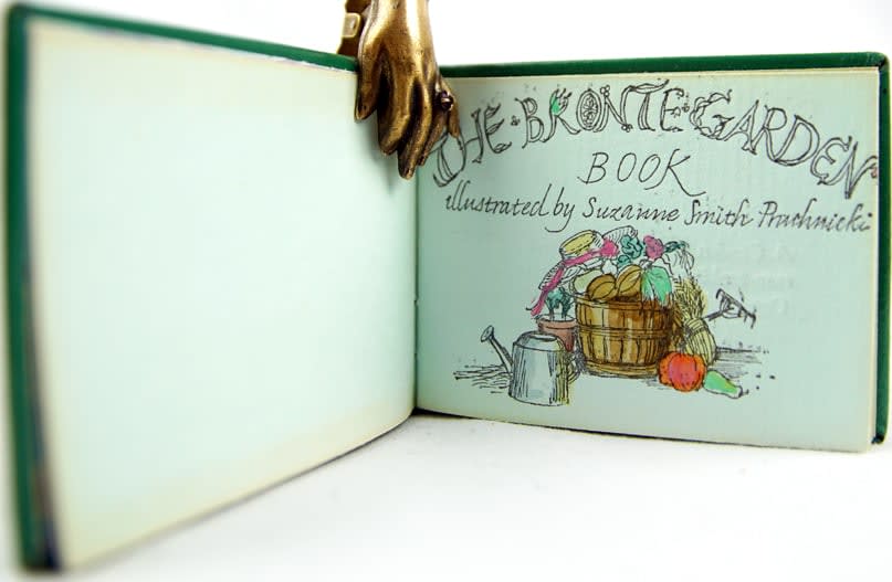 The Bronte Garden Book. Title page