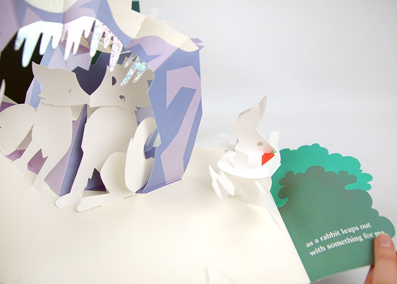 Winter's Tale. An Original Pop-Up Journey by Robert Sabuda. Pop-up spread