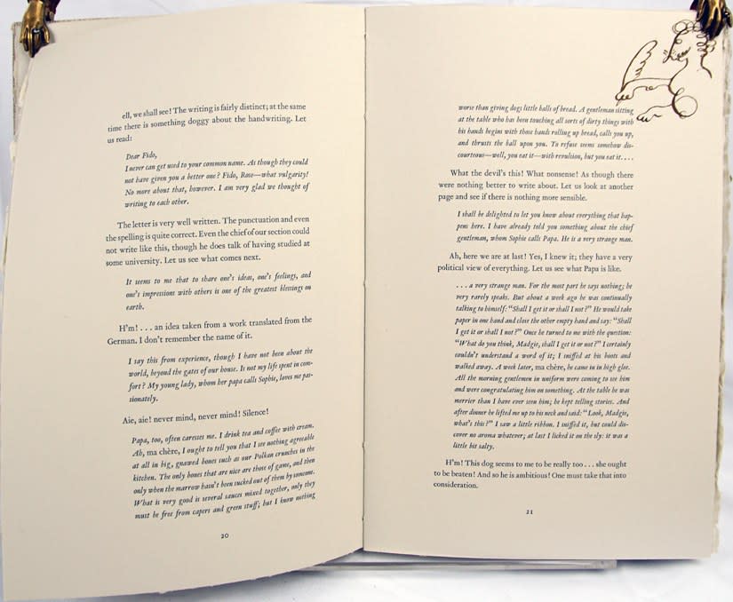 The Diary of a Madman. Text page