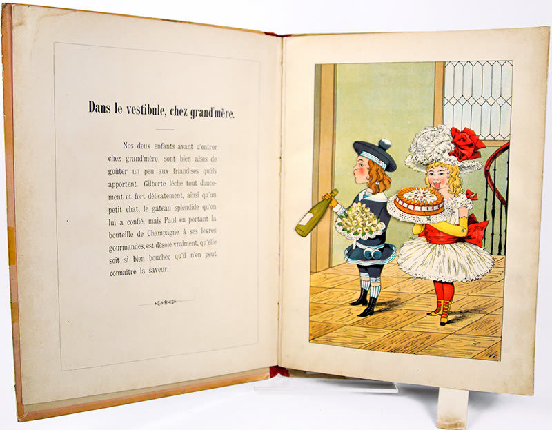 Joies Enfantines by Lothar Meggendorfer. Movable illustration