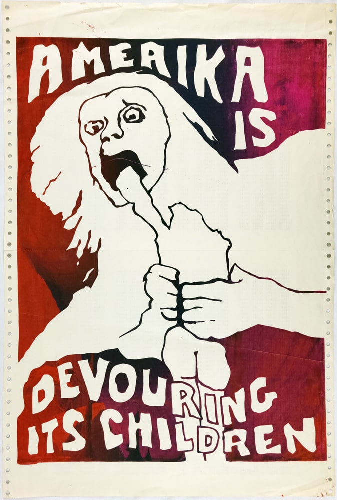 Jay Belliol, Amerika Is Devouring Its Children, 1970