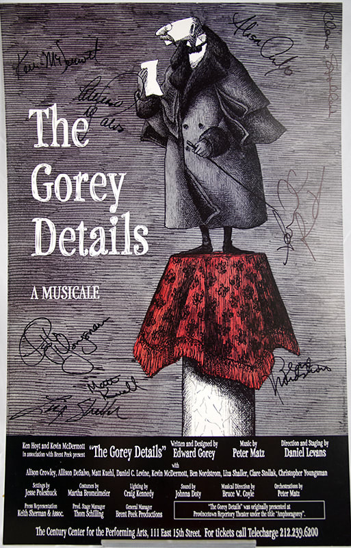 The Gorey Details: A Musicale poster