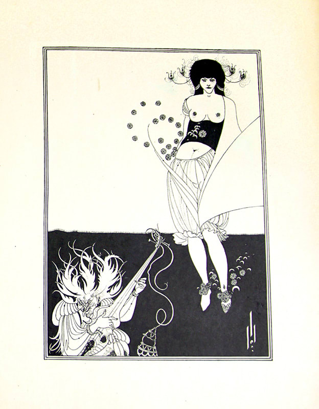 A Portfolio of Aubrey Beardsley's Drawings Illustrating