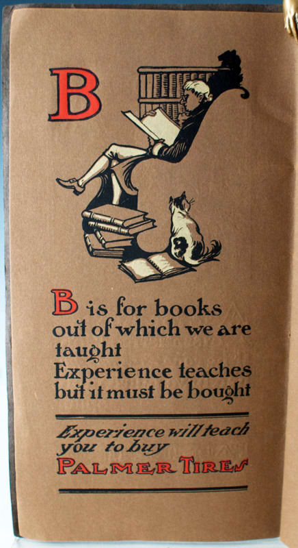 Ye Primer: A Rhyme Book on Ye Letter of Ye Alphabet, Containing Also Certain Short Truths. Interior page, letter B.