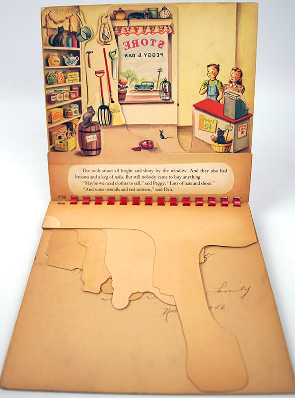 Let's Have a Store. A Build-Up Book. Illustration
