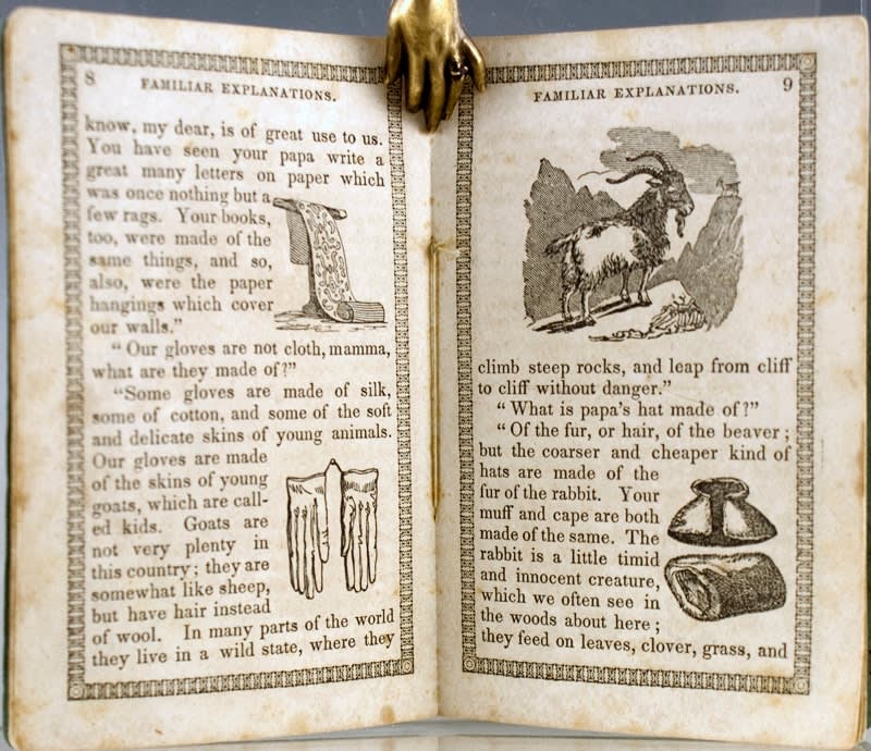 The Flock of Sheep; Or, Familiar Explanations of Simple Facts. Interior page.