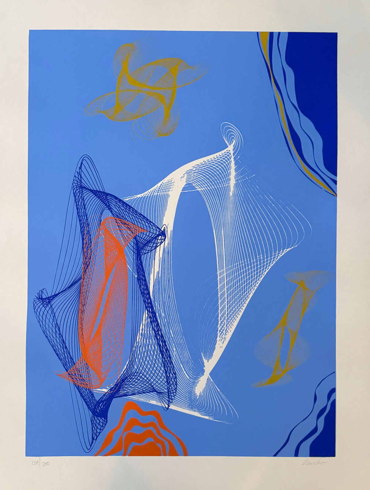 Buncho, Untitled Abstract, 1960