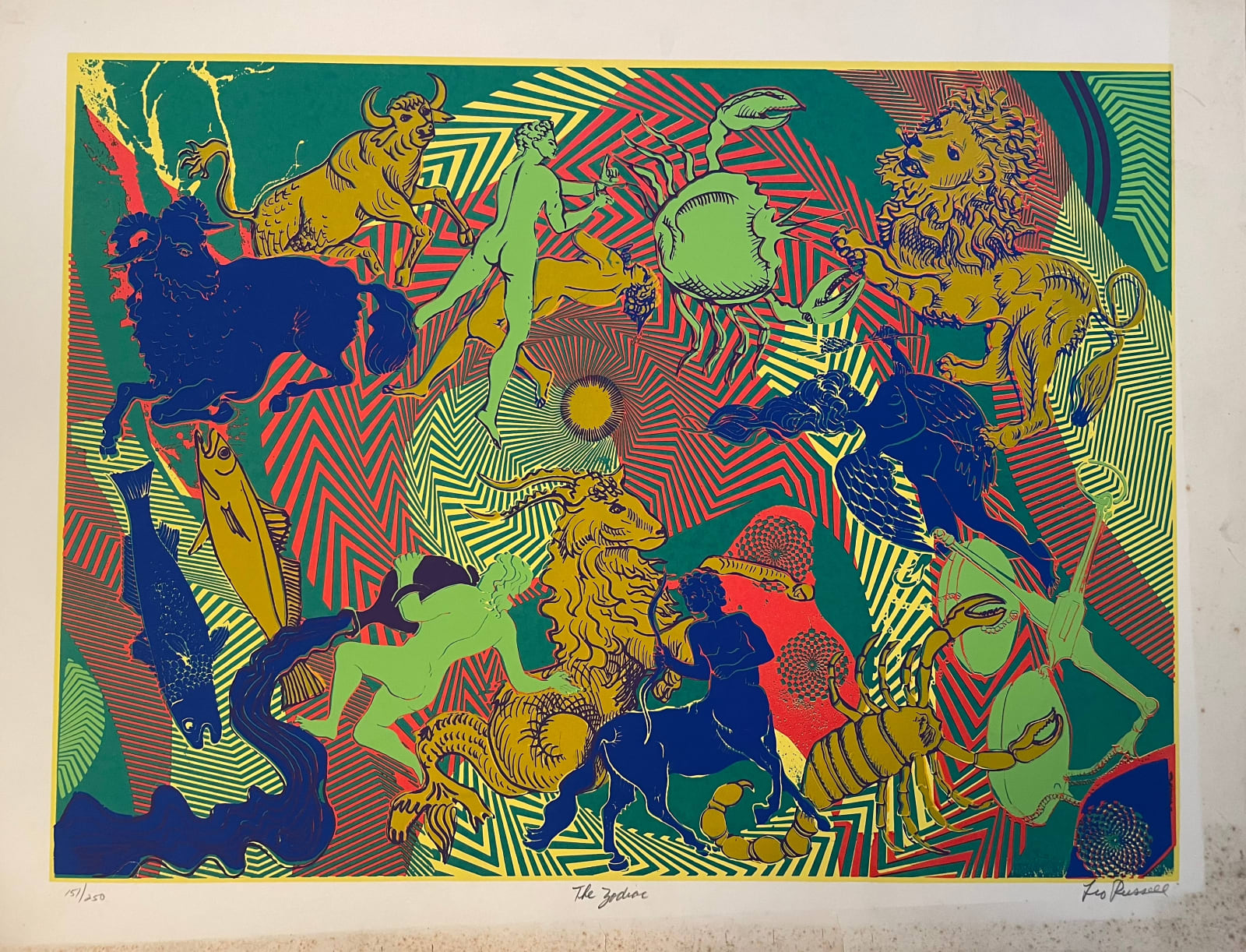Leo Russell, The Zodiac, 1965